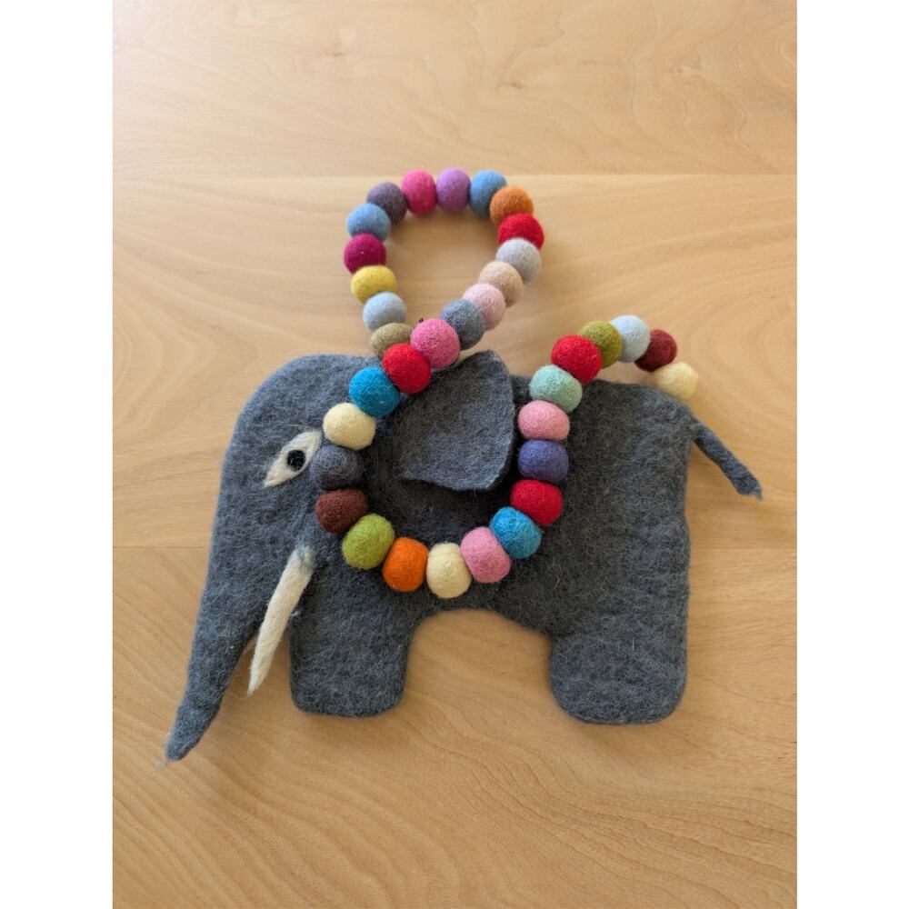 Elephant Felt Children's Hand Bag Purse